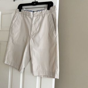 J.CREW Stone Khaki cotton shorts SIZE 32 Men’s